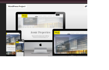 Nitesh Land website preview