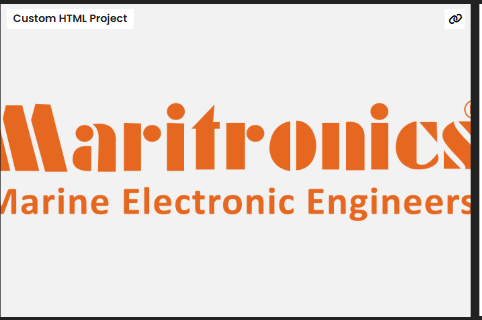 Maritronics website preview